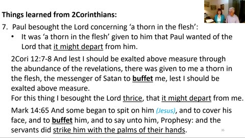 June 29, 2025 - Second Corinthians - Things Learned - Rightly Dividing