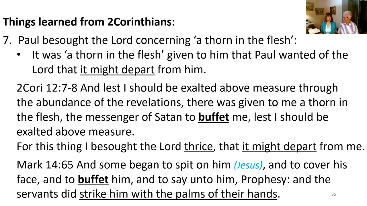 June 29, 2025 - Second Corinthians - Things Learned - Rightly Dividing