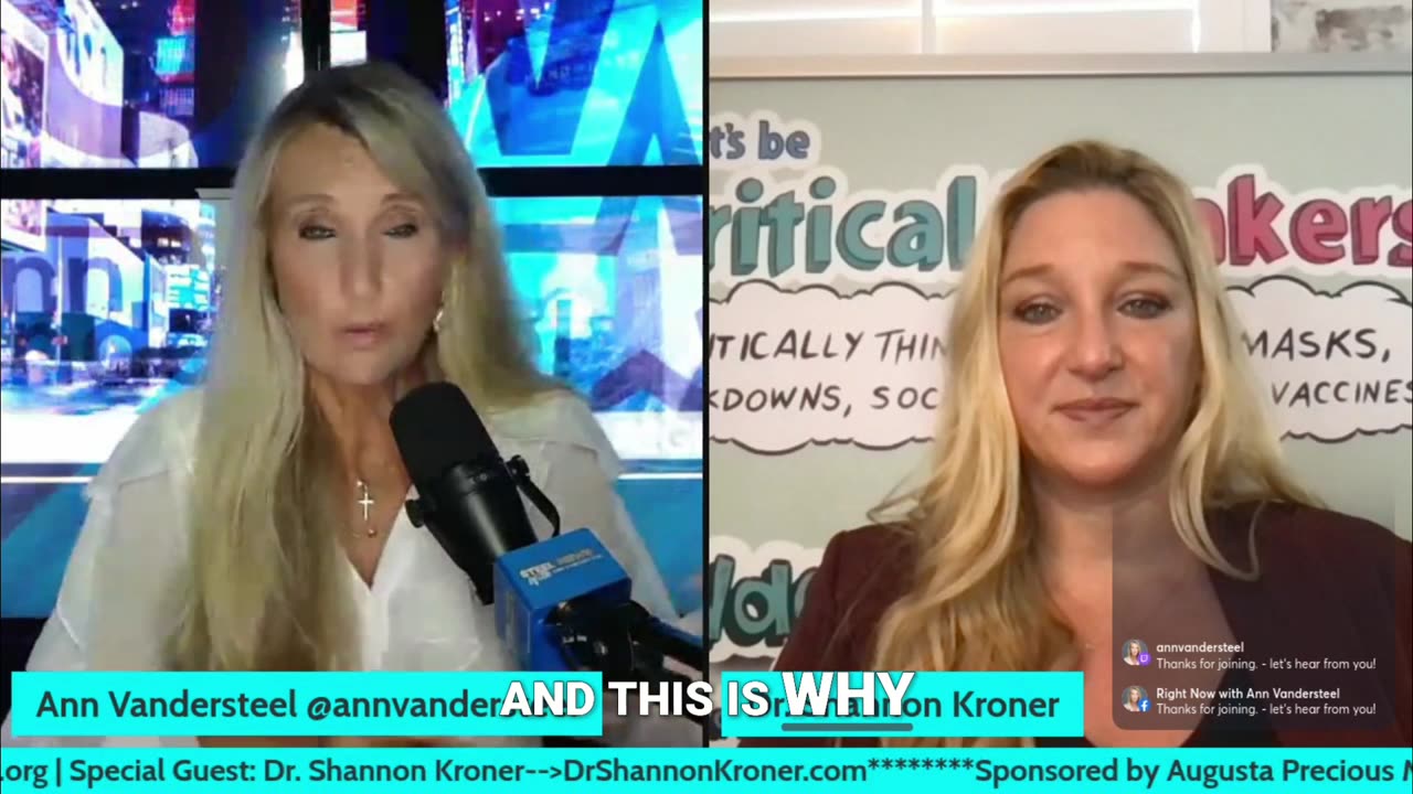 Dr Shannon Kroner Says Vaccine Definition Was Quietly Changed During Covid to Fit the Agenda