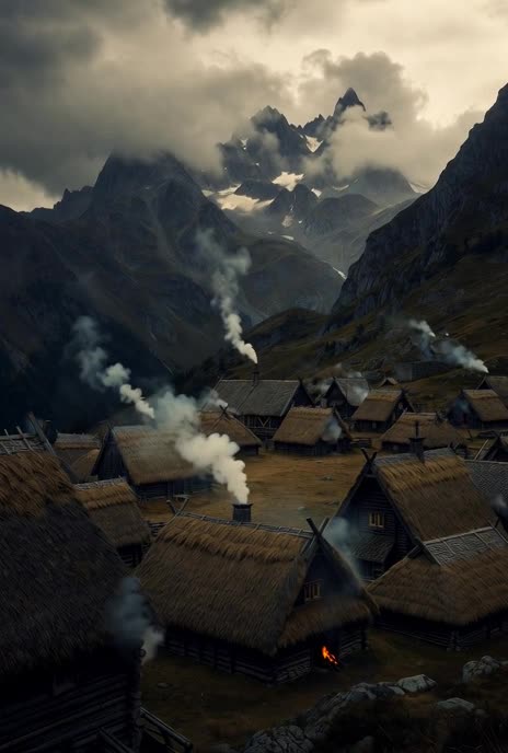 The Coastal Viking Settlement, AI Video