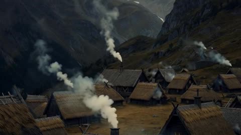 The Coastal Viking Settlement, AI Video