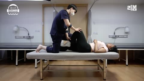 [뼈소리ASMR] 인도에서 온 03년생 미녀 모델 ''민선'' ASMR｜Chiropractic Cracking ASMR