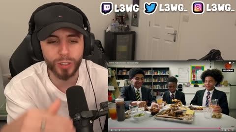 Brit Reacts to British Studients trying American BBQ for the First Time!