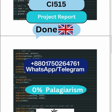 Student Work (Report) | CI515 Assessment - Embedded Compilation | University of Brighton