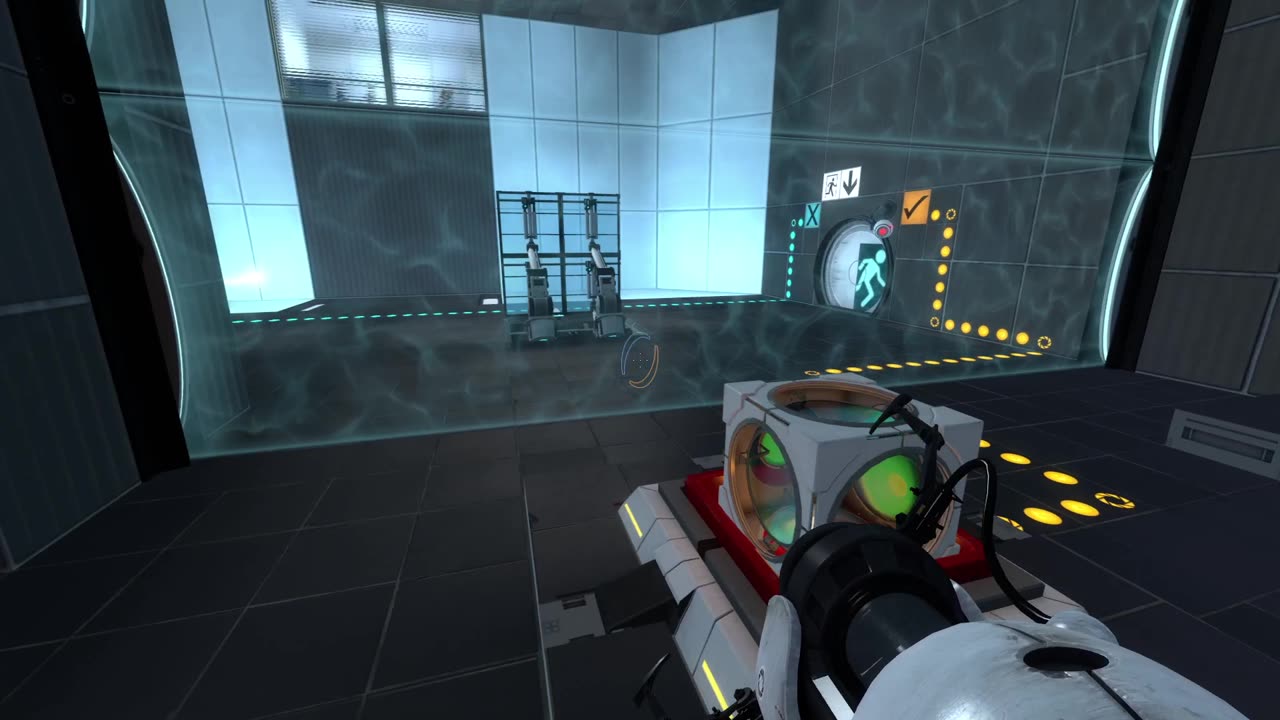 Portal 2: Custom Map - Wheatly Laser Test by солнышковдеппрес