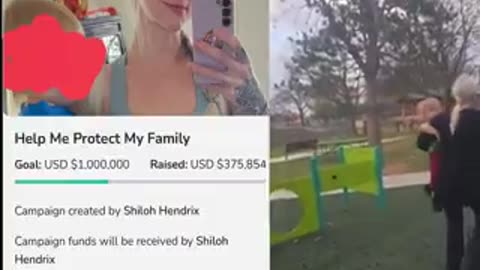 Single mom Shiloh Hendrix who was caught on camera using the hard R