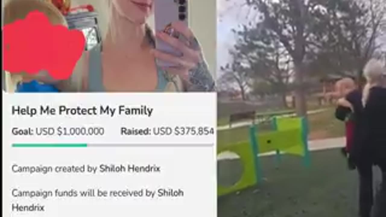 Single mom Shiloh Hendrix who was caught on camera using the hard R