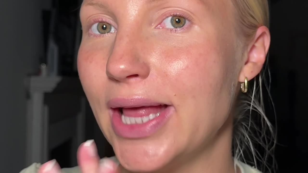 I meant to do my skincare with this story but forgot about the skincare because of the shock