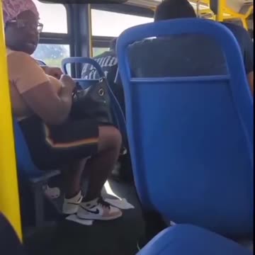 Black woman in a shower cap screaming she's on her period pulls her pad....