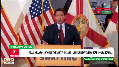 What is happening to Ron DeSantis?