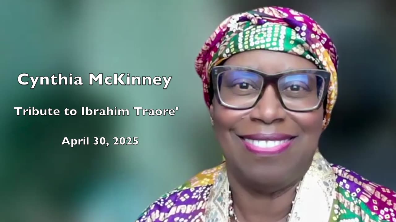 Dr. Cynthia McKinney "Hands Off the AES" - Apr 30, 2025
