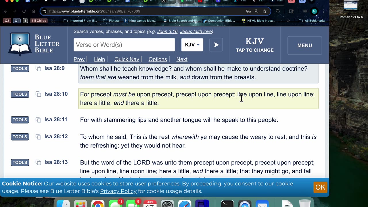 6/17/25 1Ti 1:1-3 FATHER’S true church..”teach no other doctrine” than Isa 28:9-10, Jhn 1:14
