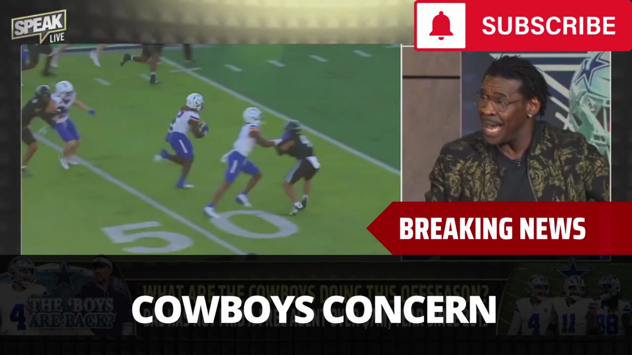Michael Irvin Reveals Cowboys Concern After Signing