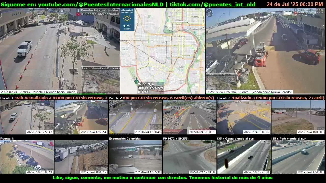 Puentes Internacionales NLD (Youtube / TikTok)