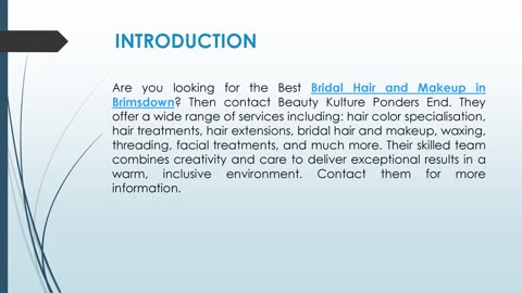 Best Bridal Hair and Makeup in Brimsdown