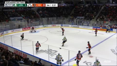 La Finale de la Coupe Mémorial Knights de London vs Tigers de Medecine Hat