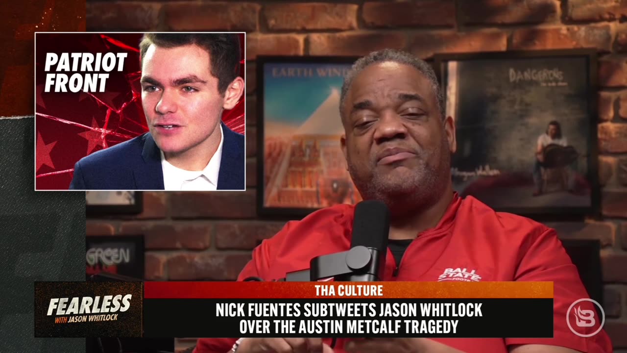 Tubby black token Jason Whitlock fedjackets Nick Fuentes for his criticism of Black crime