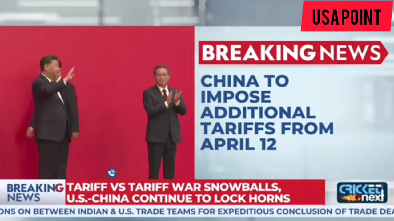 Chains hit back at US with 125% retaliatory tariff as trade war escalates US news