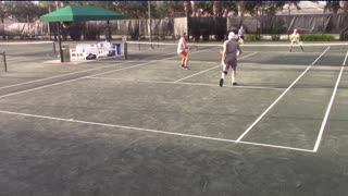 TAKING CHARGE AT THE NET!