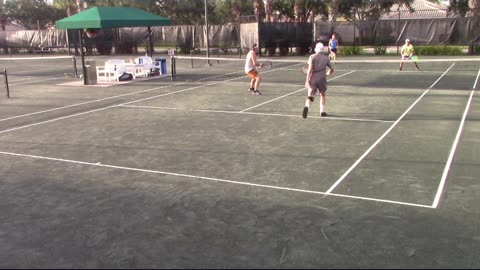 TAKING CHARGE AT THE NET!