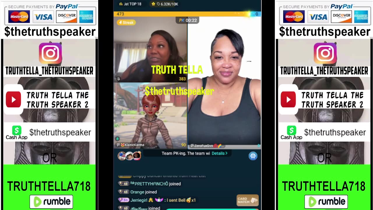 QUEEN TOMIKAY TEAM PK WITH KLASICKARMA & ZEROFUXGVN ON PEDO-FLOP TRINA B & HIS PEDOPHILE SON HEAD