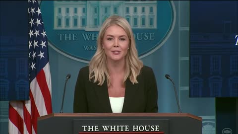 Press Secretary Karoline Leavitt Briefs Members of the Media