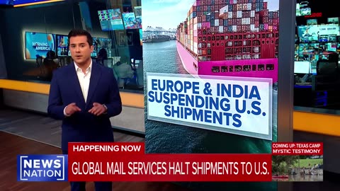 [2025-08-24] Europe, India stop postal services to USA | Morning in America 
