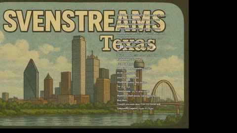 SVENSTREAMS live from TEXAS