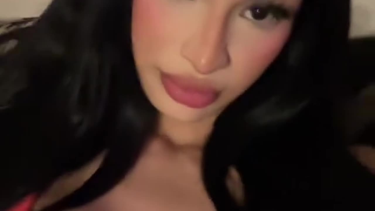 So pretty tgirl in home