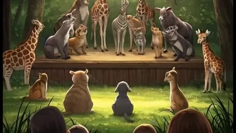 Happy animal