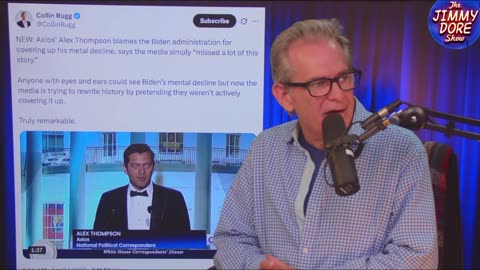Jimmy Dore Roasts MSM during their award ceremony/cover up