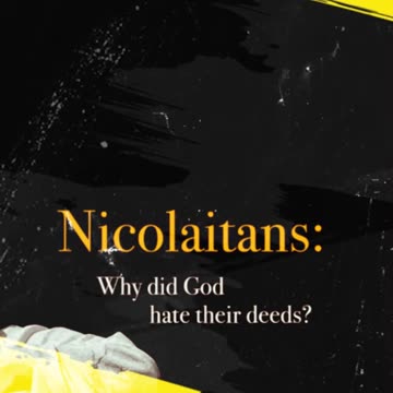 The Nicolaitans - Those who say they are Jews, but are not