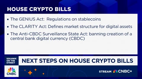 Trump secures support for the crypto bill