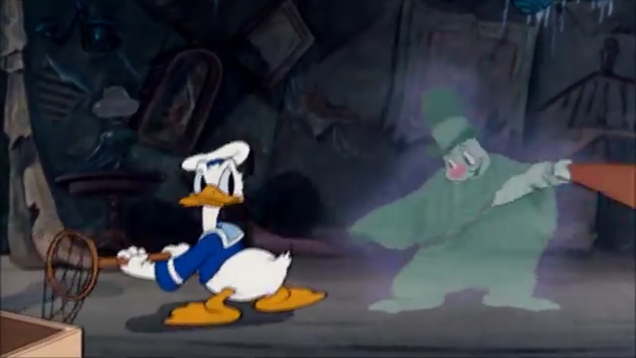Donal Duck: Lonesome Ghosts Spanking