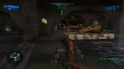 Star Wars Battlefront 2004: Instant Action Tatooine: Jabba's Palace CIS Gameplay