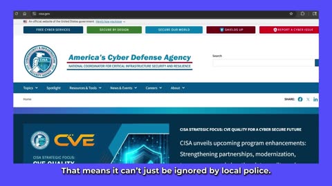 Part 69: What Is CISA and Why Scam Victims Should File a Cyber Incident Report