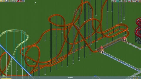 Open Rollercoaster Tycoon 2 - Managing Six Flags Kurosakiland - New Ride Built
