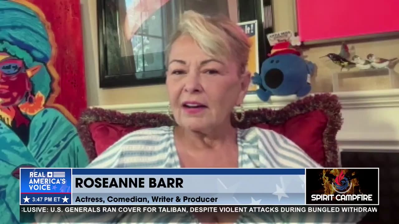 ROSEANNE BARR IS FIGHTING TO SAVE AMERICA