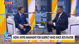NOW: NYPD manhunt for suspect who shot Jets player, Kris Boyd