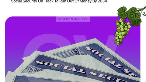 Social Security On Track To Run Out Of Money By 2034