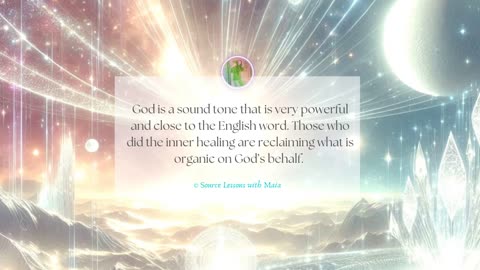 🌀 The sound tone of God