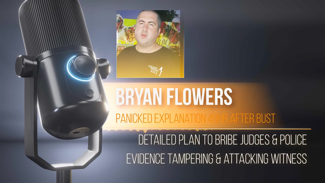 Bryan Flowers - Panicked Explanation 48HR After Bust - April 7, 2023