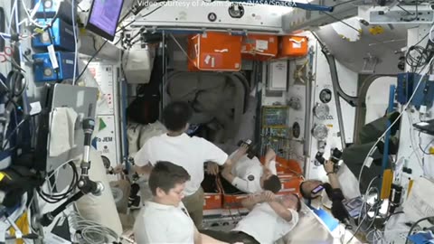SpaceX Ax-4 Crew Arrive At The Space Station