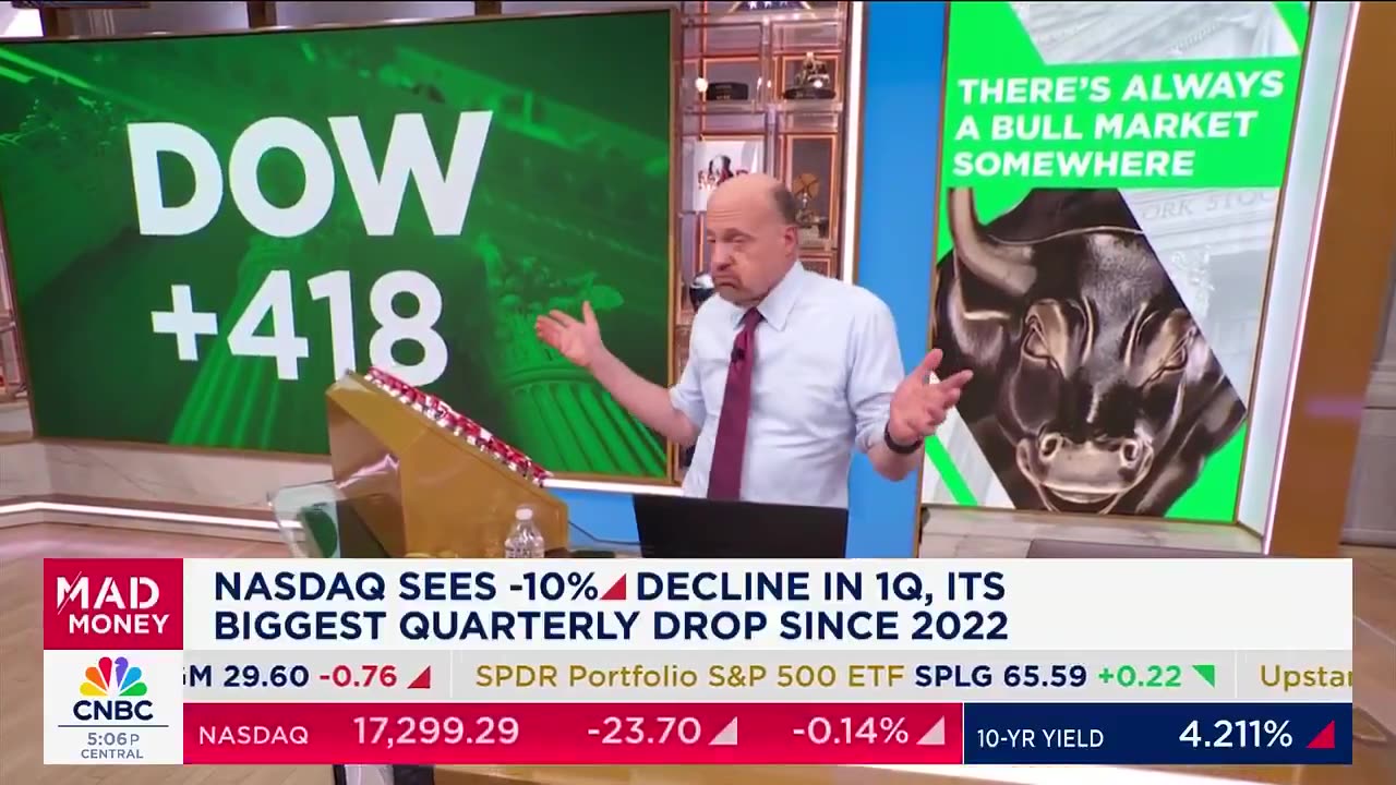 Jim Cramer Goes on Insane Tirade Against Trump Over the Economy