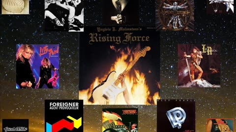 Hard Rock Playlist ( The Year Of 1984 )