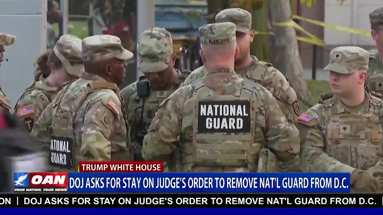 White House is seeking an emergency stay after a judge ruled the D.C. NG deployment unlawful