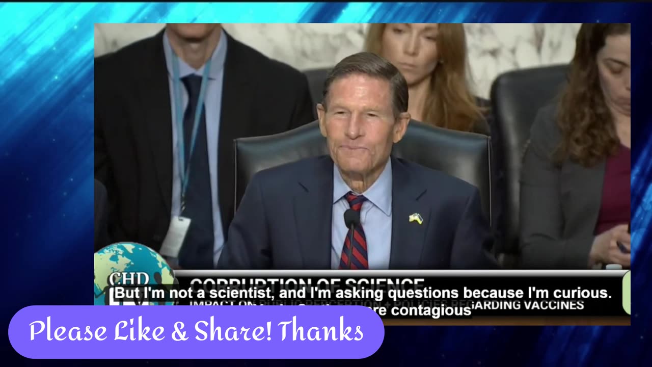 Senate Hearing on safety of vaccines &public manipulation! (9-8-25)