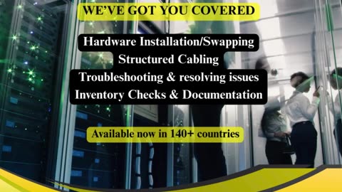Emergency Data Center Engineers | Remote & Smart Hands Support
