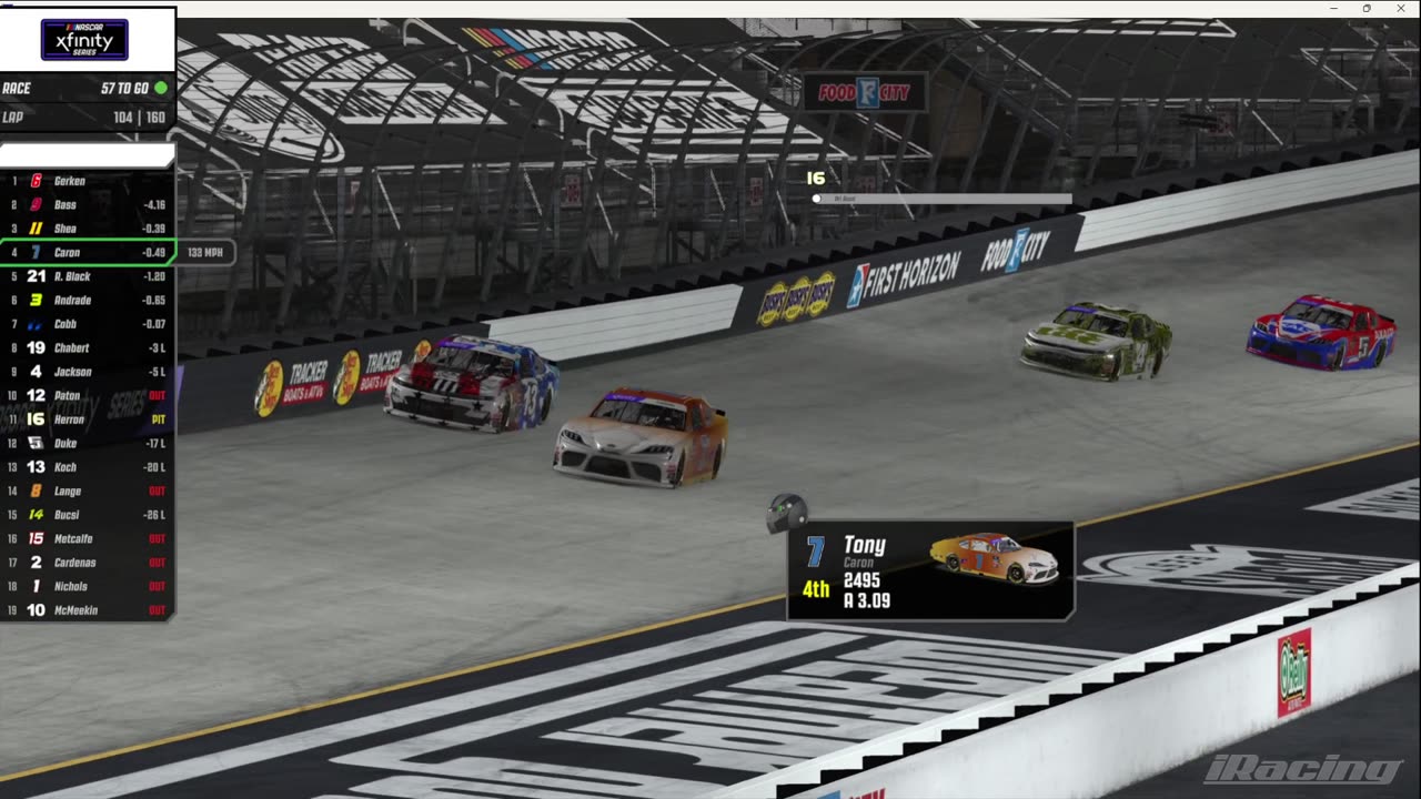 Iracing Xfinity Bristol