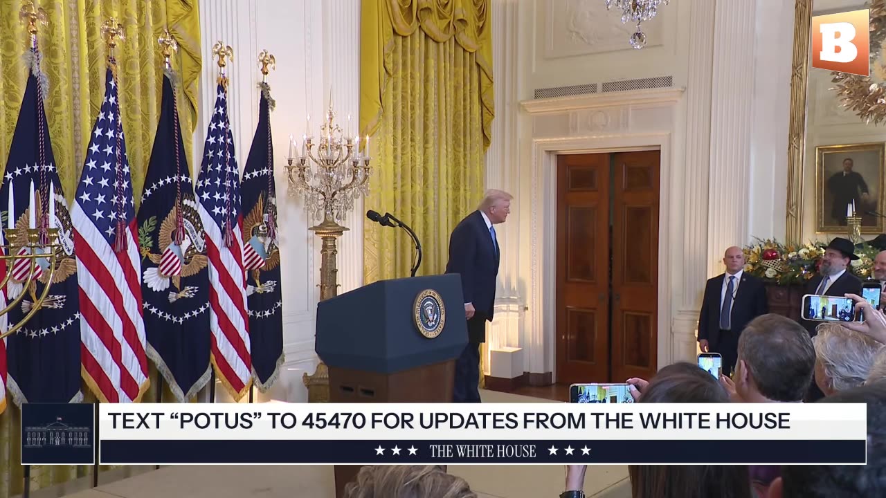 LIVE: President Trump Hosts Hanukkah Reception...